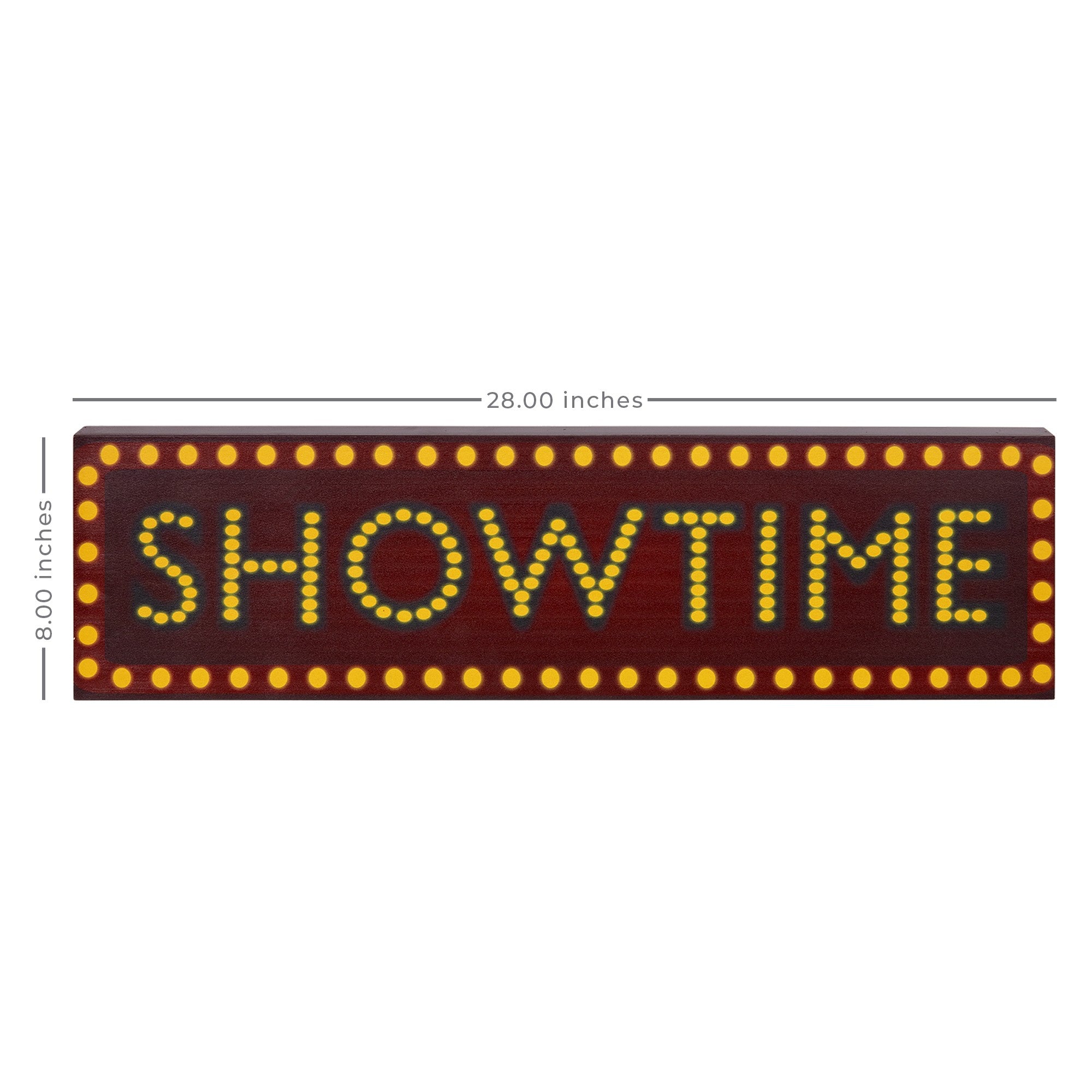 Wooden Showtime Wall Art